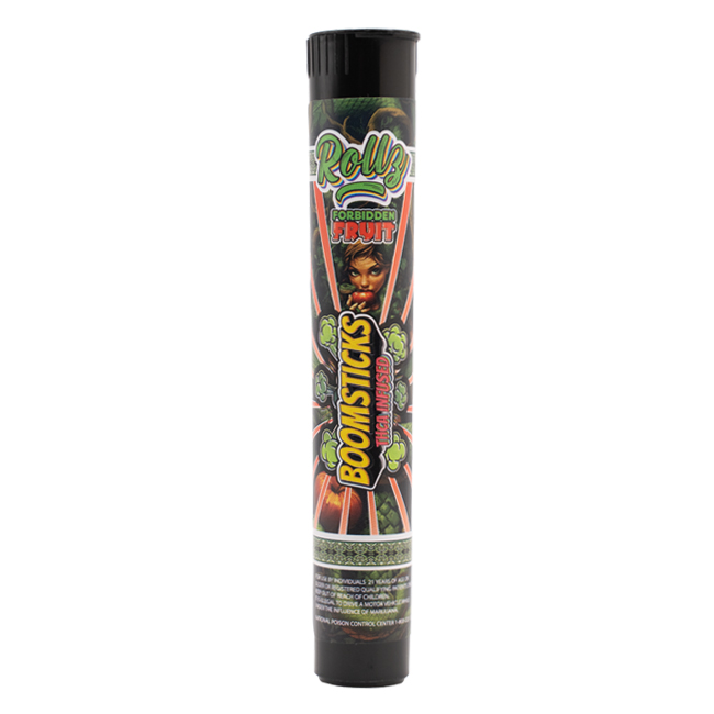 Photograph of product: Rollz | Boom Stick | Forbidden Fruit TH-ouiA Infused Preroll