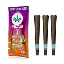 Photograph of product: Presidential - Preroll - Blunt - Mini - Waui - 3 Pack