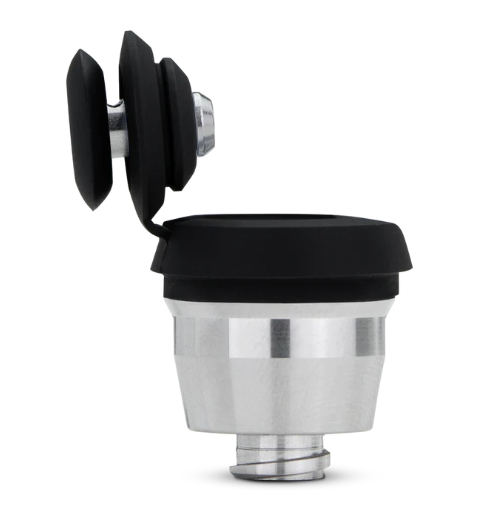 Photograph of product: Peak Joystick Cap + Tether - Onyx  by PUFFCO