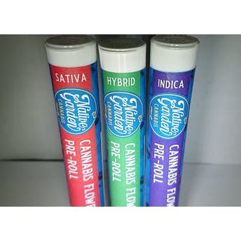 Photograph of product: NATIVE GARDEN - PREROLL - 1G - Oui'd - PINEAPPLE UPSIDEDOWN CAKE