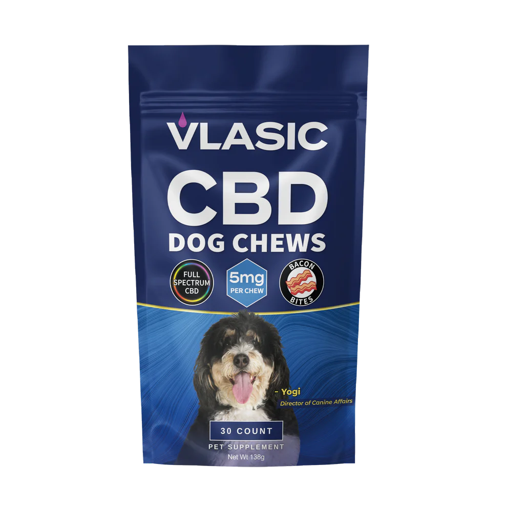 Photograph of product: Vlassic Labs CBD Bacon Dog Chews