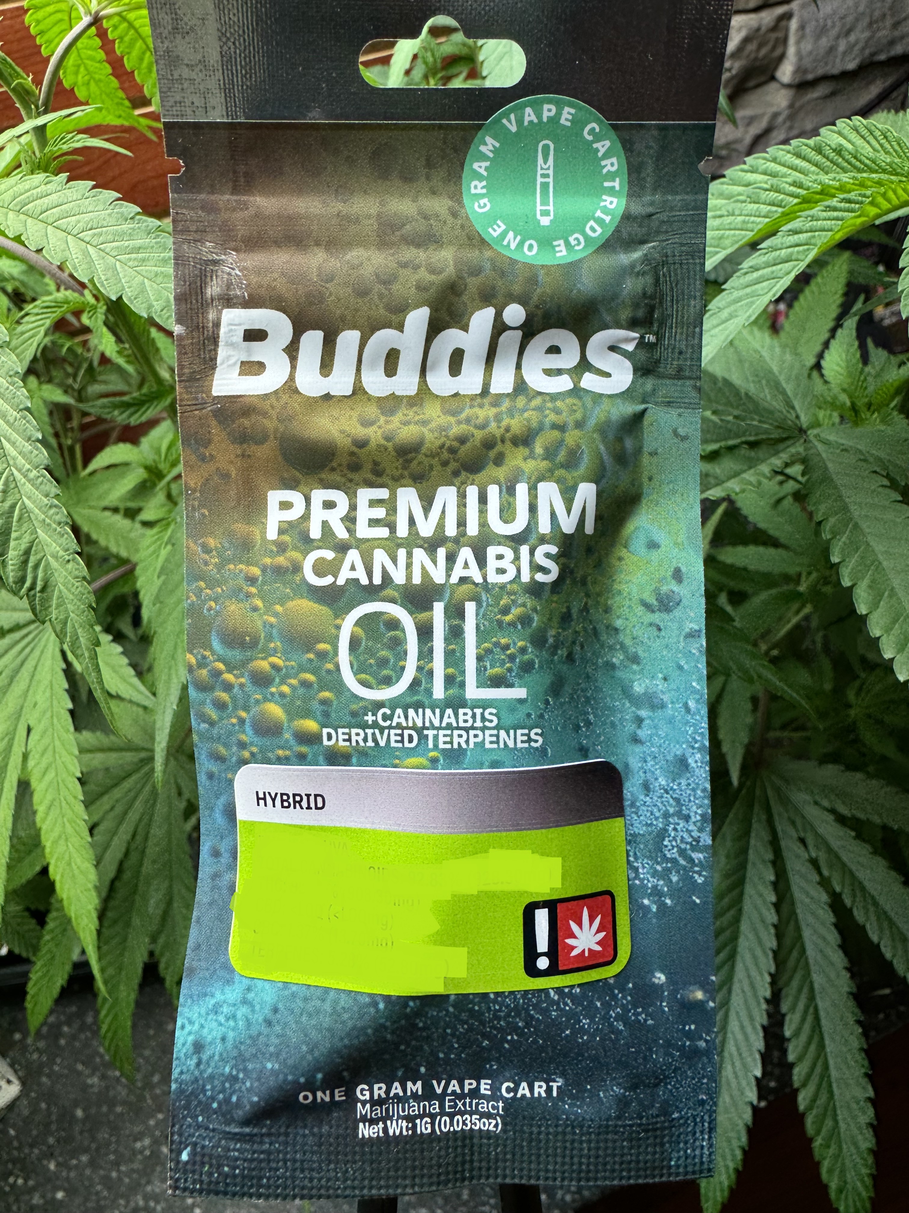 Photograph of product: Peanut Butter Breath Cartridge (Buddies)