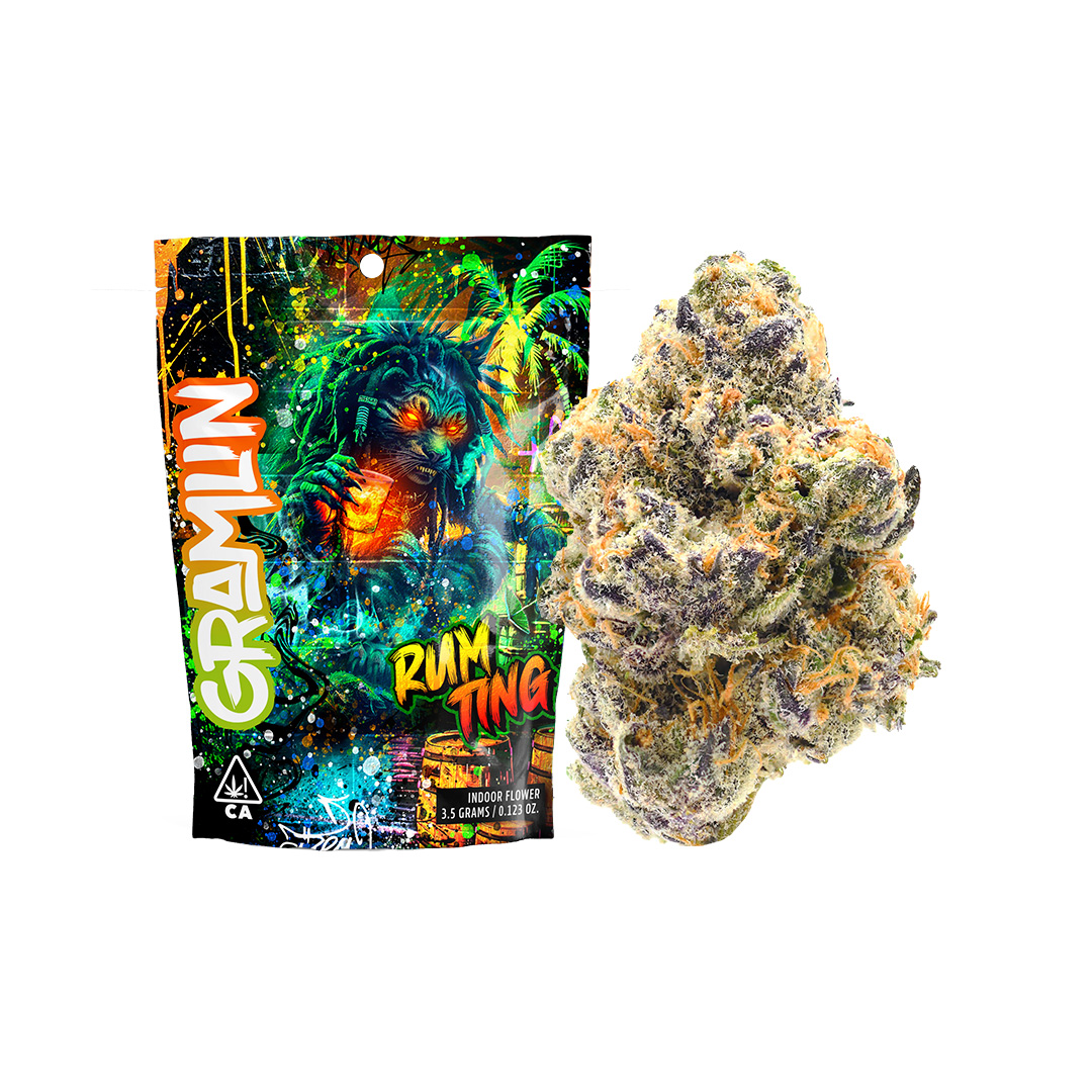 Photograph of product: GRAMLIN FLOWER - RUM TING 3.5G