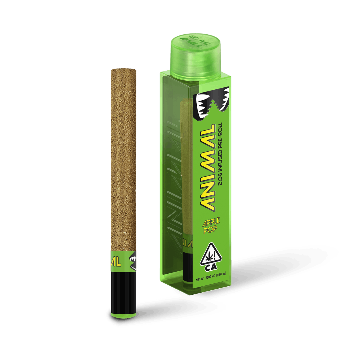 Photograph of product: Animal - Apple Pop - 2.0g - Infused Pre Roll -