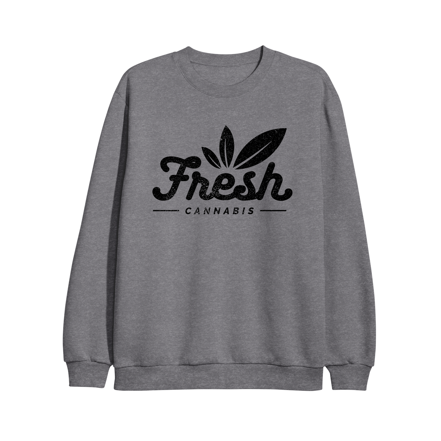 Photograph of product: Fresh | Unisex Sweatshirt | Dark Grey | S
