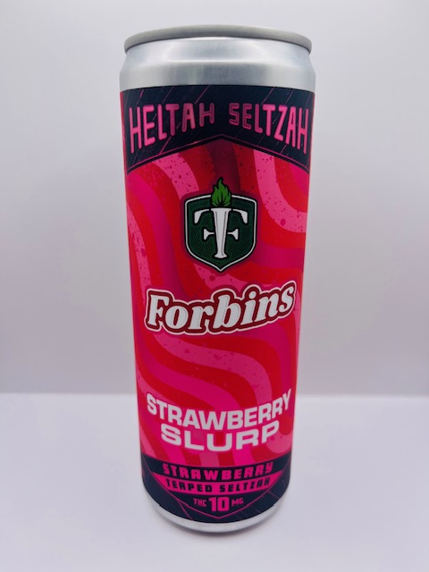 Photograph of product: Heltah Seltzah Strawberry Slurp 10mg