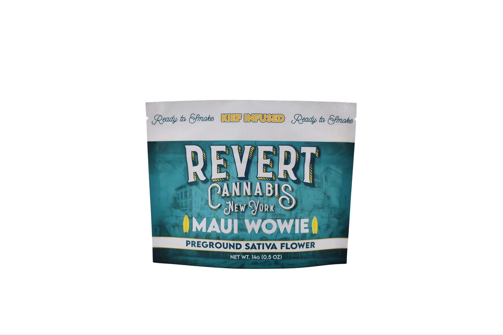 Photograph of product: REVERT | GROUND FLOWER | MAUI WOWIE | 14G