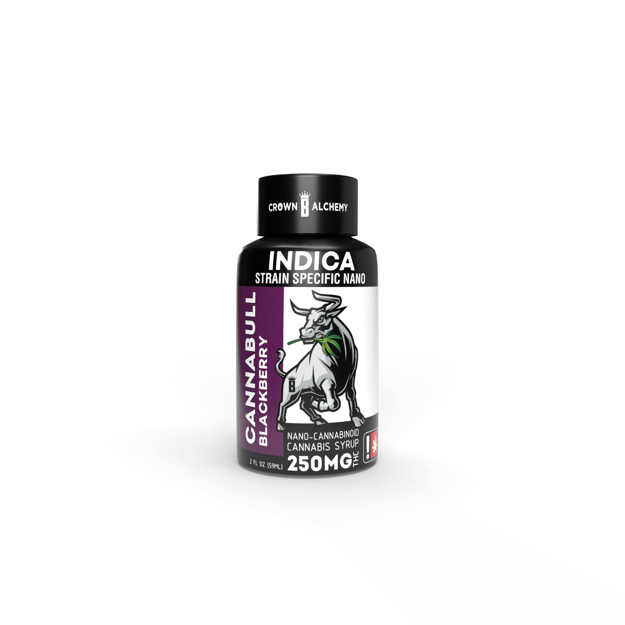 Photograph of Product: Blackberry 250MG Tincture (Cannabull)