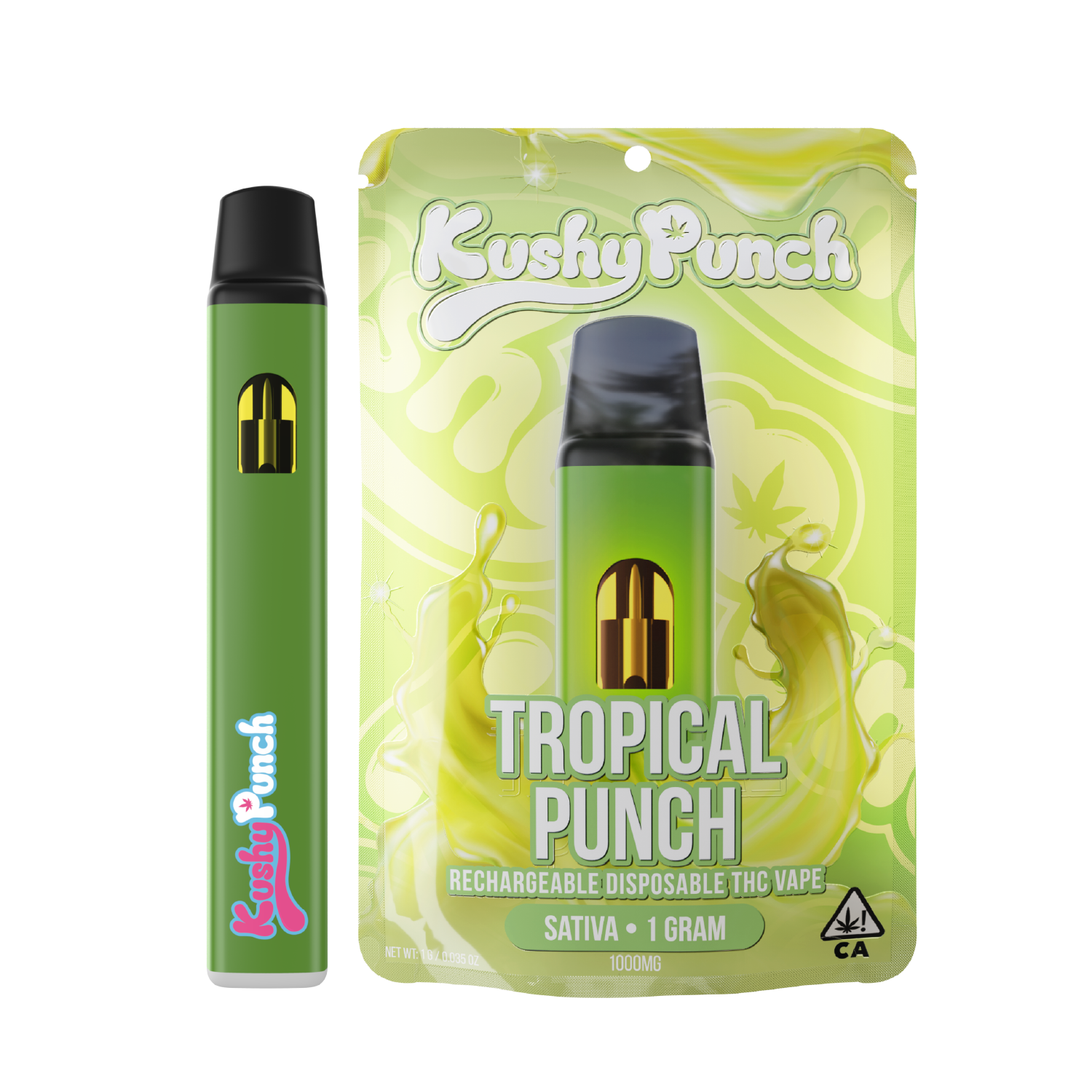 Photograph of product: AIO VAPE 1G Oui'd TROPICAL PUNCH