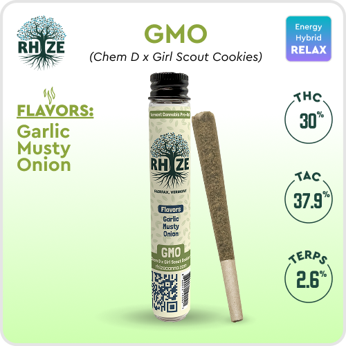 Photograph of product: Rhize Oui'd Company | GMO | Pre-Roll
