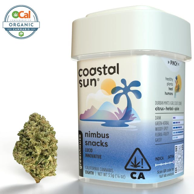 Photograph of product: Nimbus Snacks | 3.5g Greenhouse Flower