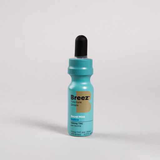 Photograph of product: Breez - Tincture Drops Royal Mint Oui'd - 100mg