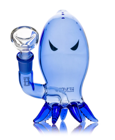 Photograph of product: Hemper Kraken Glass Water Pipe | 5.75" | 14mm F