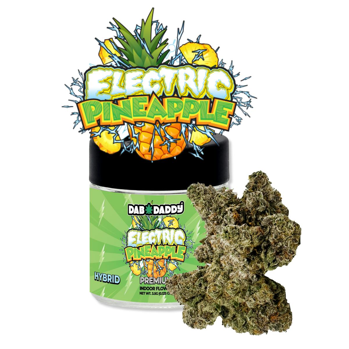 Photograph of product: ELETRIC PINEAPPLE - DAB DADDY - INDOOR - 3.5g