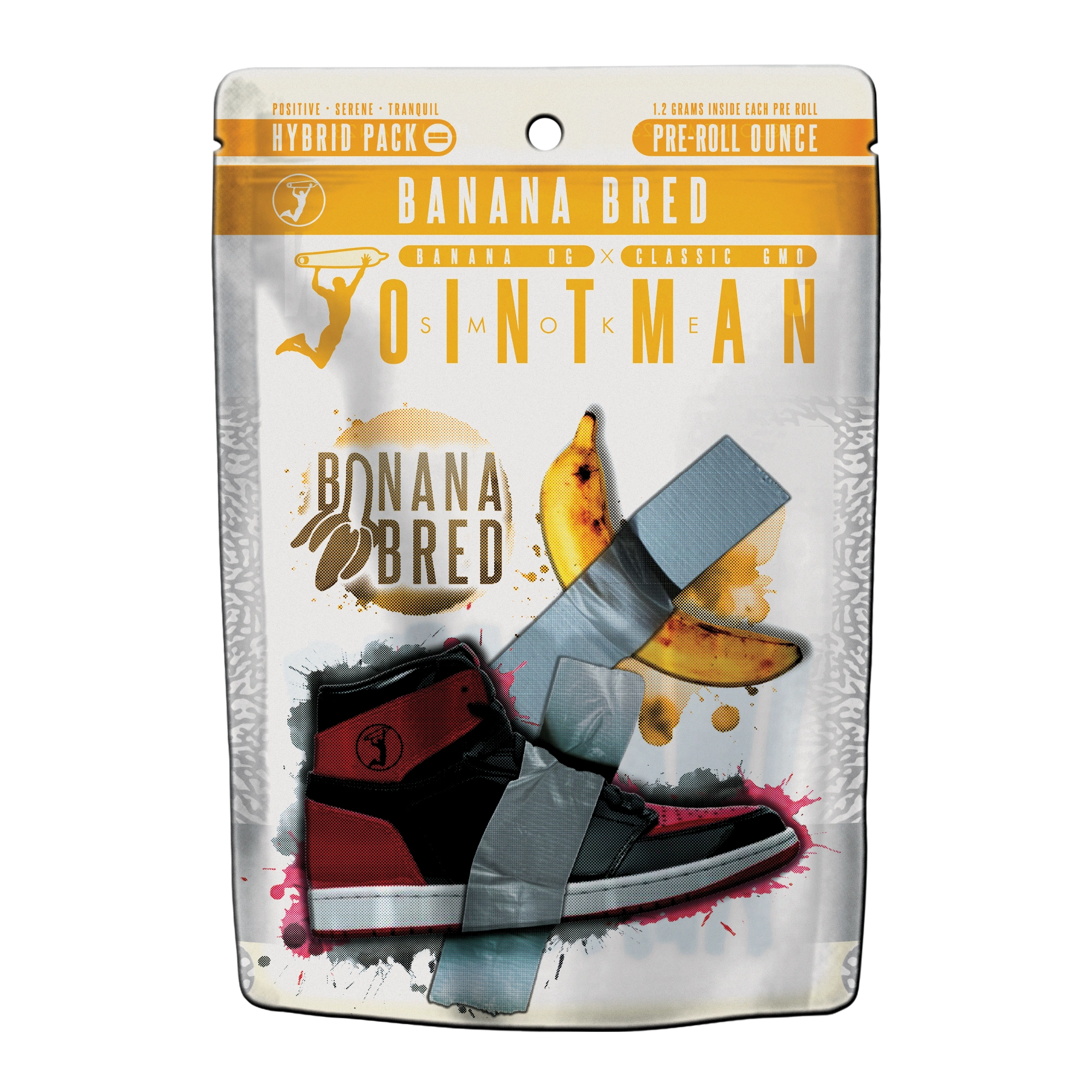 Photograph of product: Jointman Banana Breds 23pk Prerolls Rec