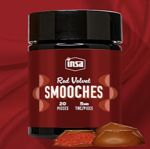 Photograph of product: INSA | Red Velvet Smooches | 100mg