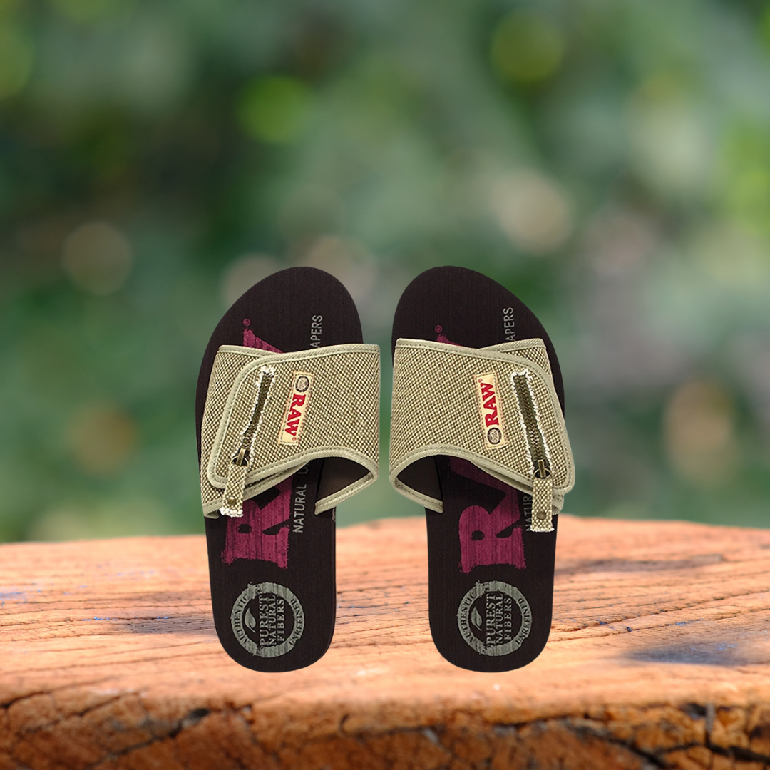 Photograph of product: Raw | Rolling Papers Sandals | Asst Sizes