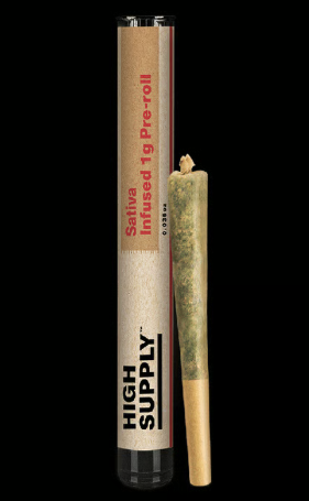 Photograph of product: Infused Pre-Roll | High Supply | Purple Churro