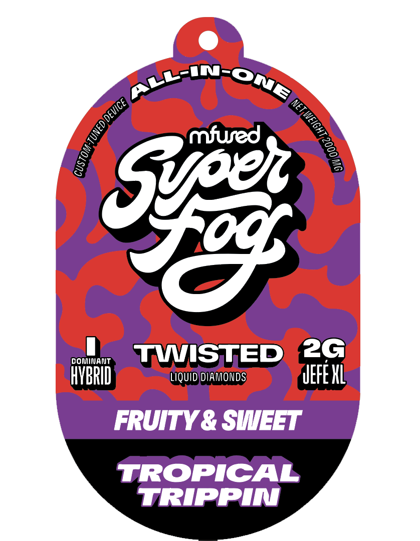 Photograph of product: Tropical Trippin TWISTED Disposable (IH) 2g