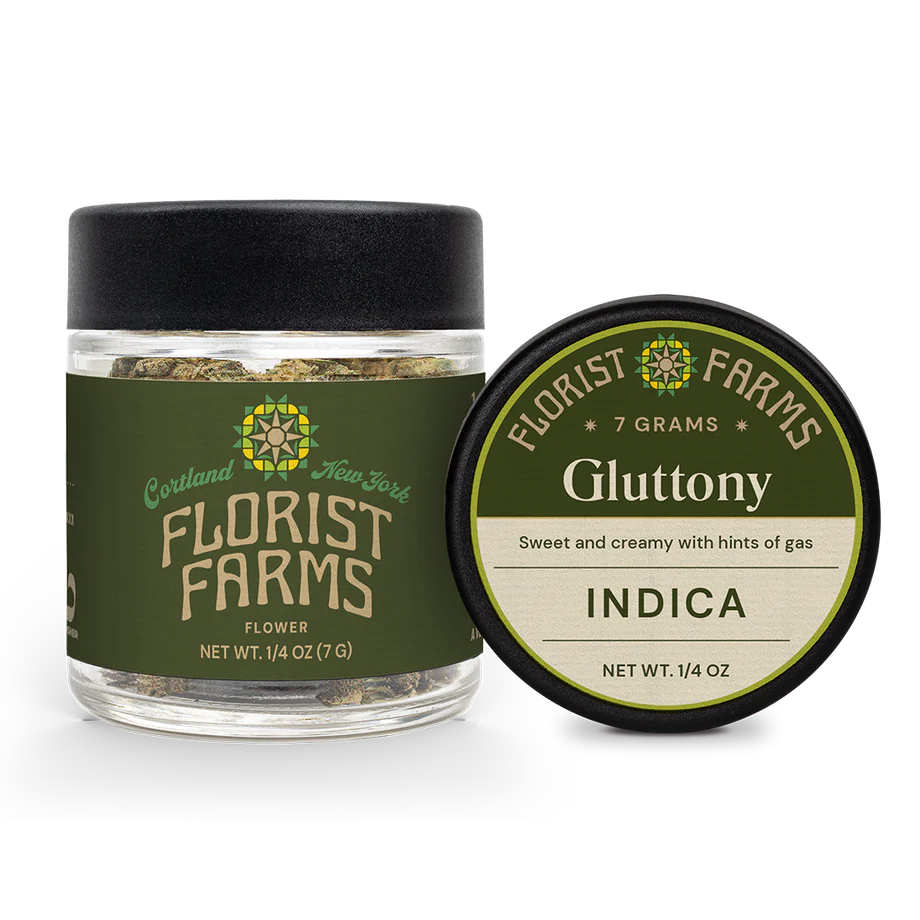 Photograph of product: Florist Farms | Gluttony | Flower Jar | 7g