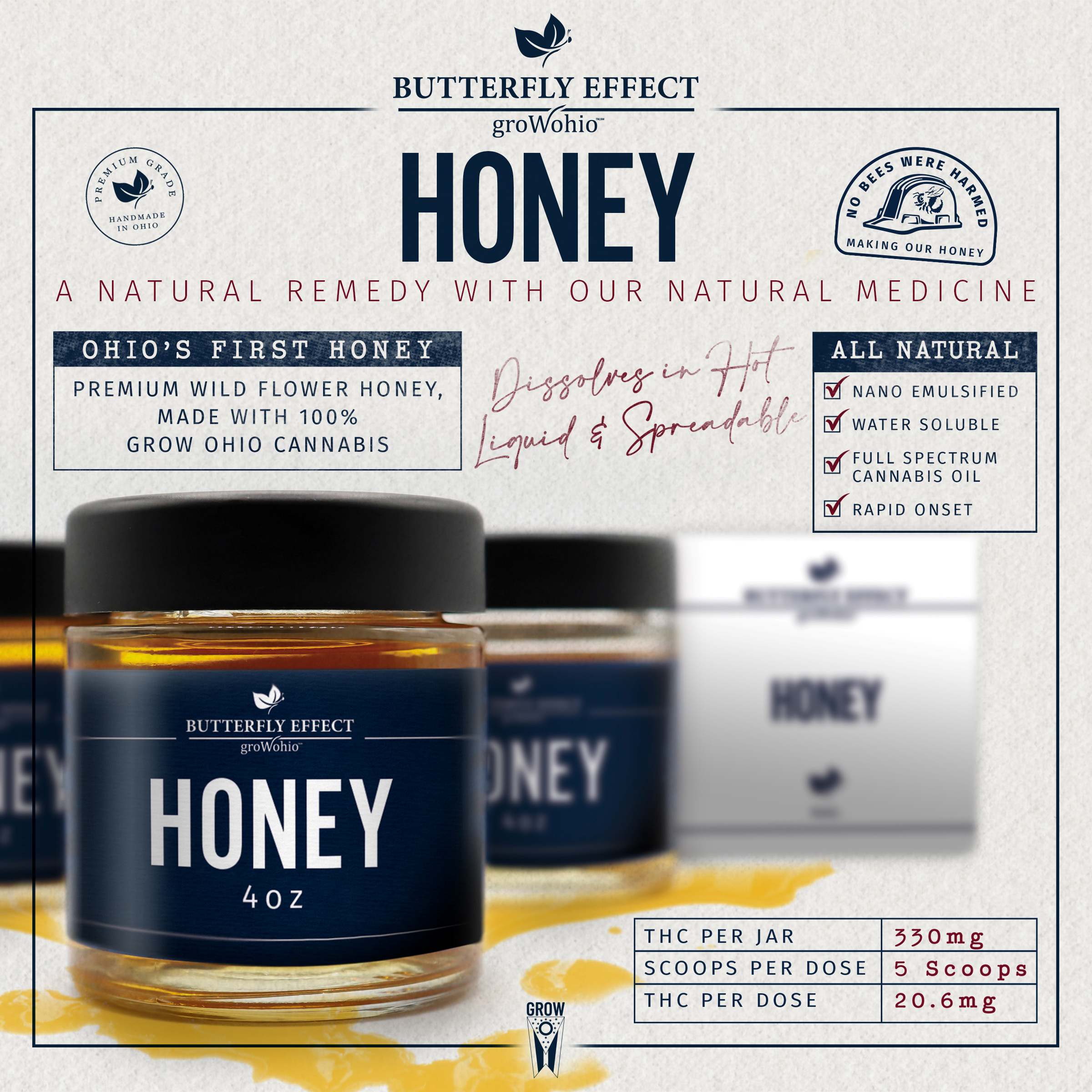 Photograph of product: Infused Honey