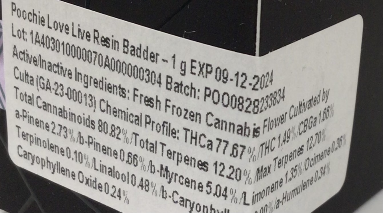Photograph of product: Poochie Love Live Badder