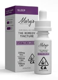 Photograph of product: Mary's Medicinal The Remedy SLEEP Tincture 2:1:1 TH-oui:CBN:CBD