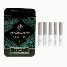 Photograph of product: GALACTIC WARHEADS 2.5G LIVE RESIN INFUSED 5 PACK PREROLLS