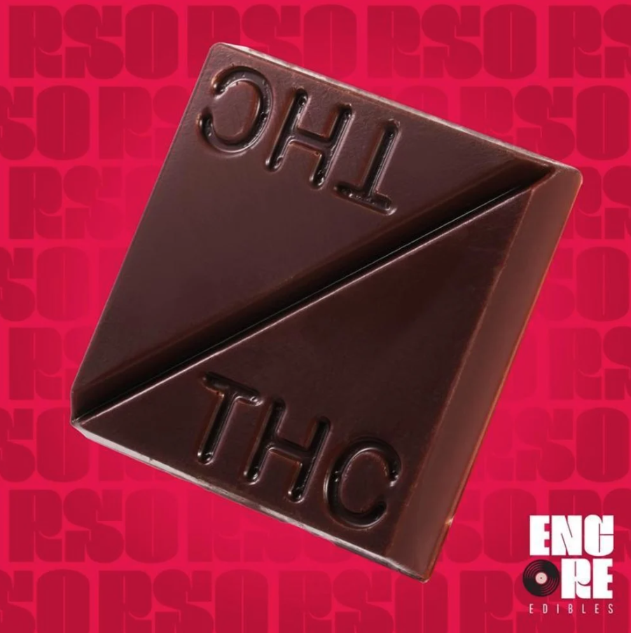 Photograph of product: Dark Chocolate RSO Oui'd [10pk] | 100mg