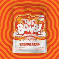 Photograph of product: Goody Bag | The Bomb! Orange Soda RSO Gummy | 1pk 50mg