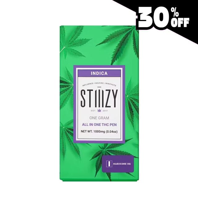 Photograph of product: Hardcore OG - All-In-One 1g - 