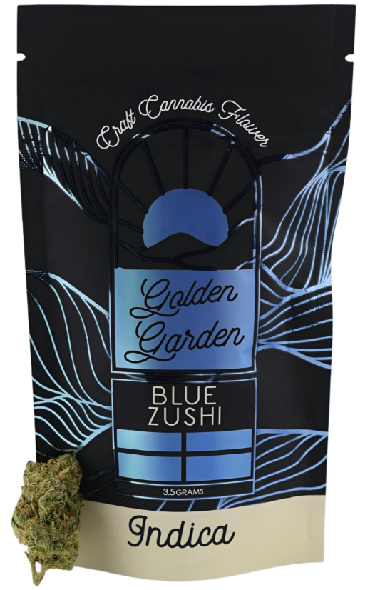 Photograph of product: Blue Zlushi | Flower | 3.5g