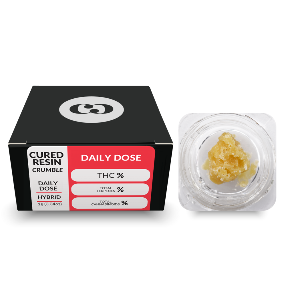 Photograph of product: Common Citizen | Chem x Chocolate Cured Resin Crumble | 1g