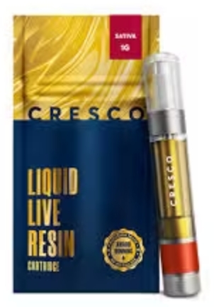 Photograph of product: Lemon Bean | Live Resin Vape Cart