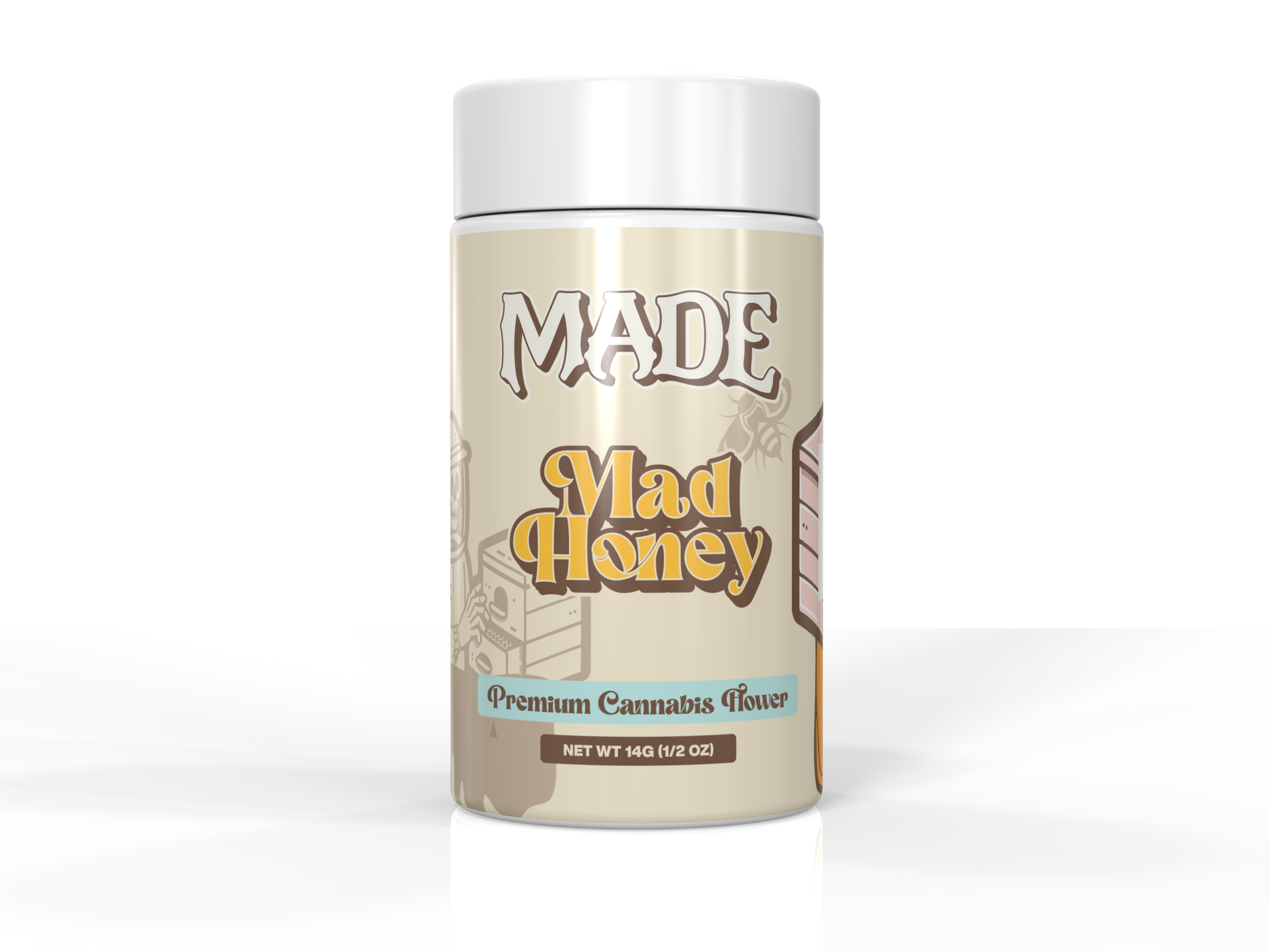 Photograph of product: 14g Mad Honey Flower Smalls