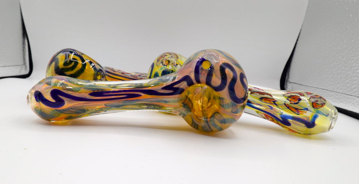 Photograph of product: Amber & Luke Gitnes | Glass | Big Spoon Pipe