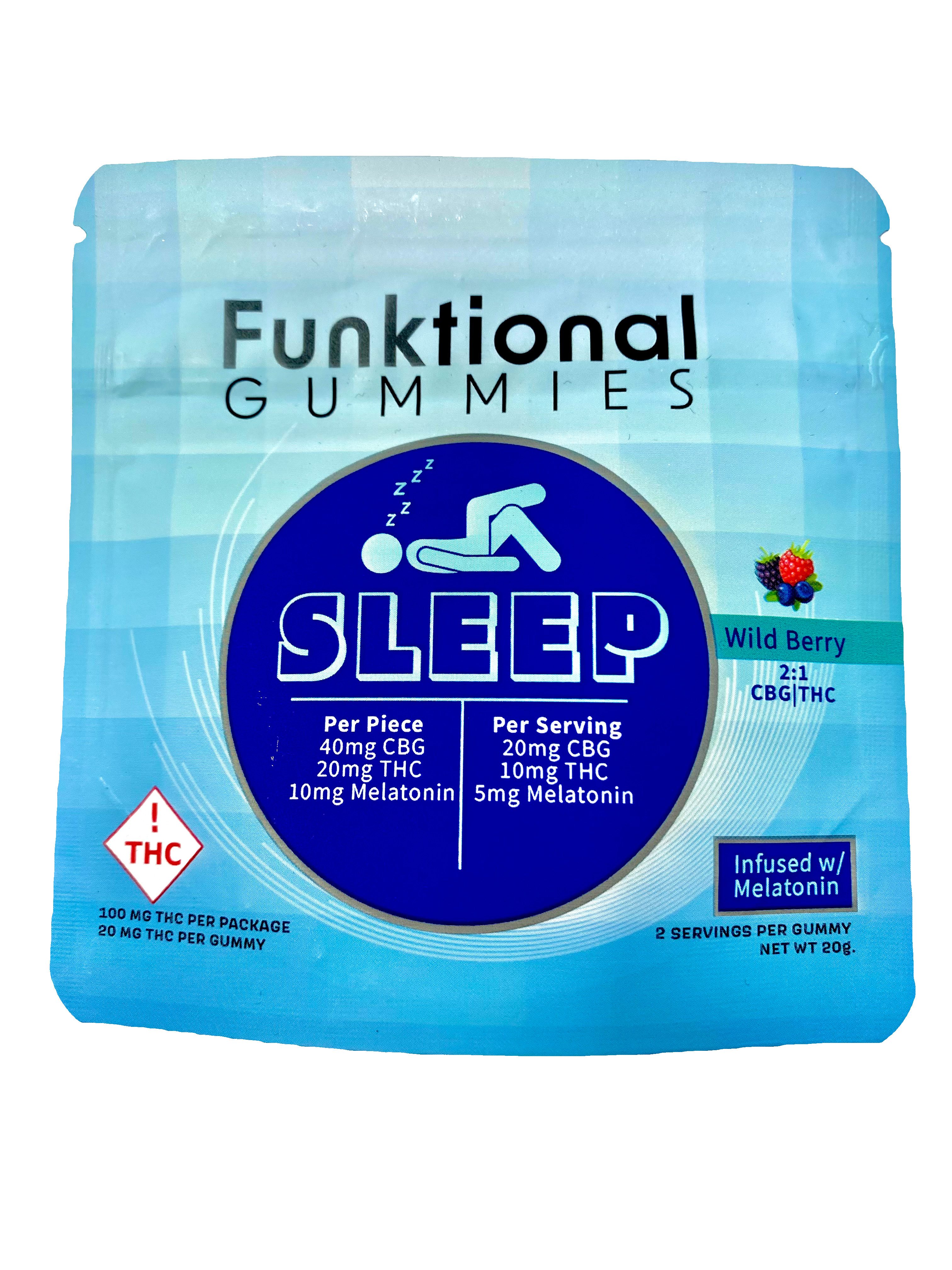 Photograph of product: Blackberry Pomegranate Sleep Gummies w/ Melatonin