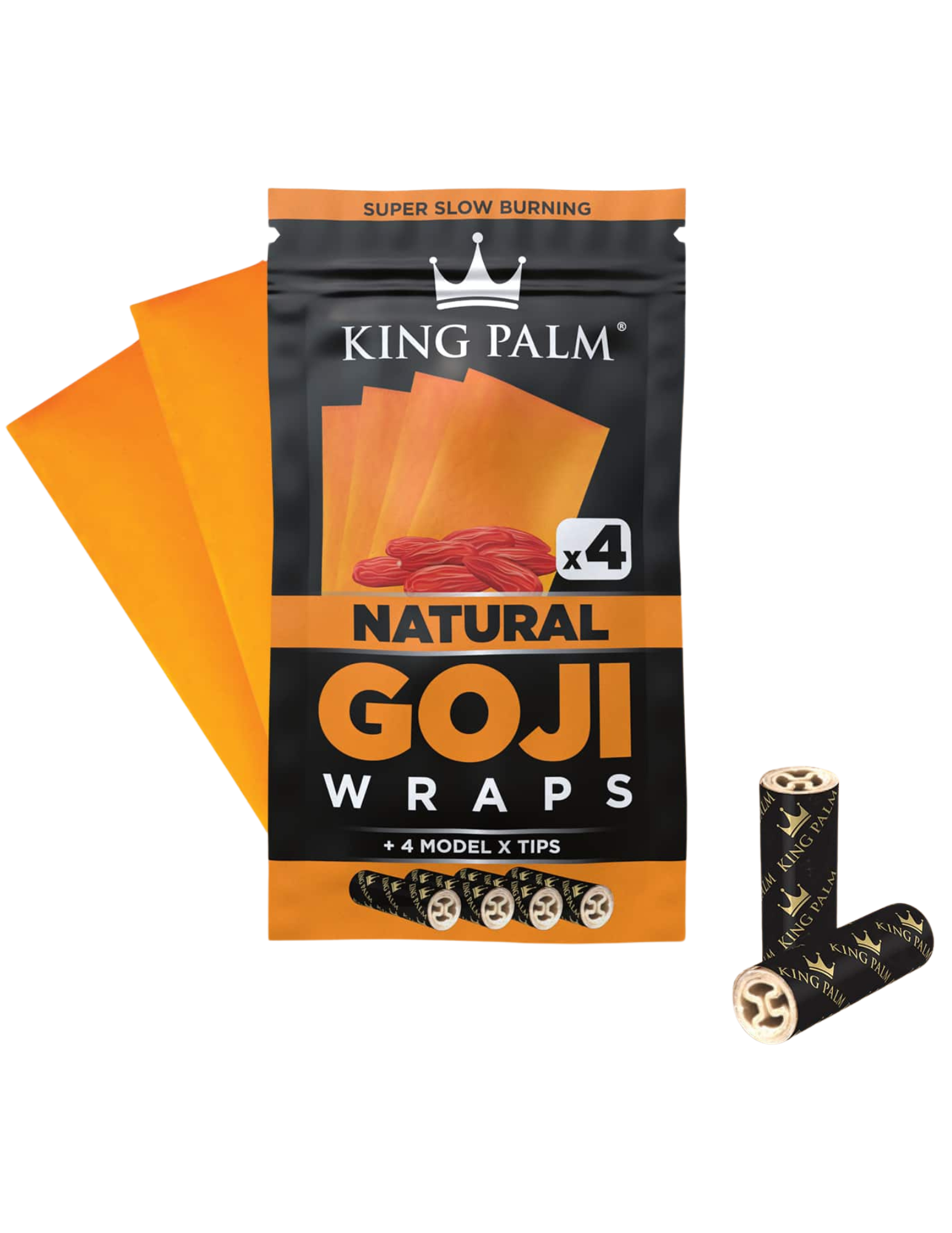 Photograph of product: King Palm - Goji Wraps - Natural