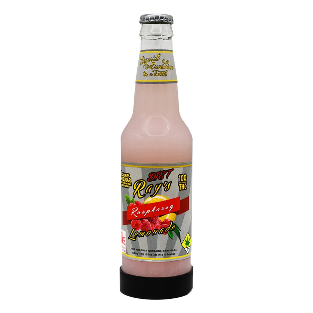 Photograph of product: Rays - Diet Raspberry Lemonade - 100mg TH-oui - Liquid Edible