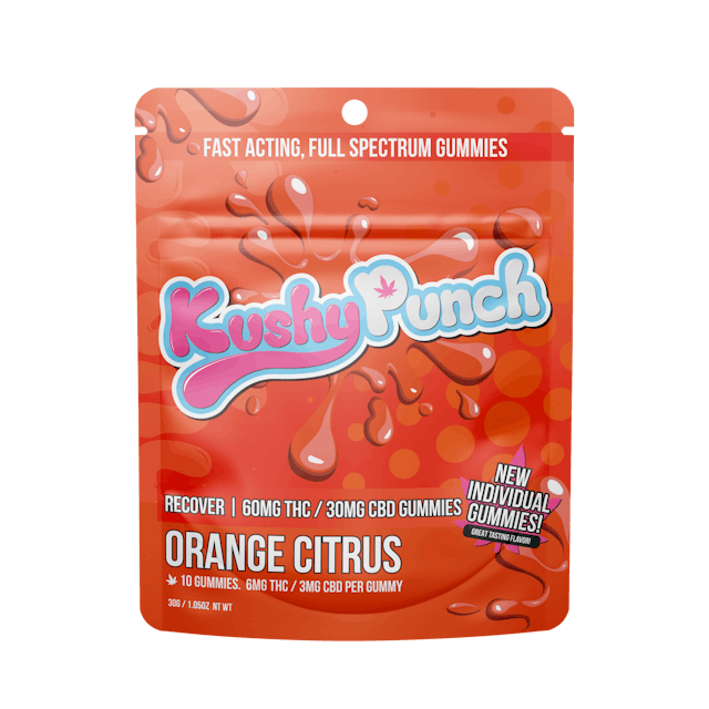 Photograph of product: Recover 2:1 | 90mg Orange Citrus - 