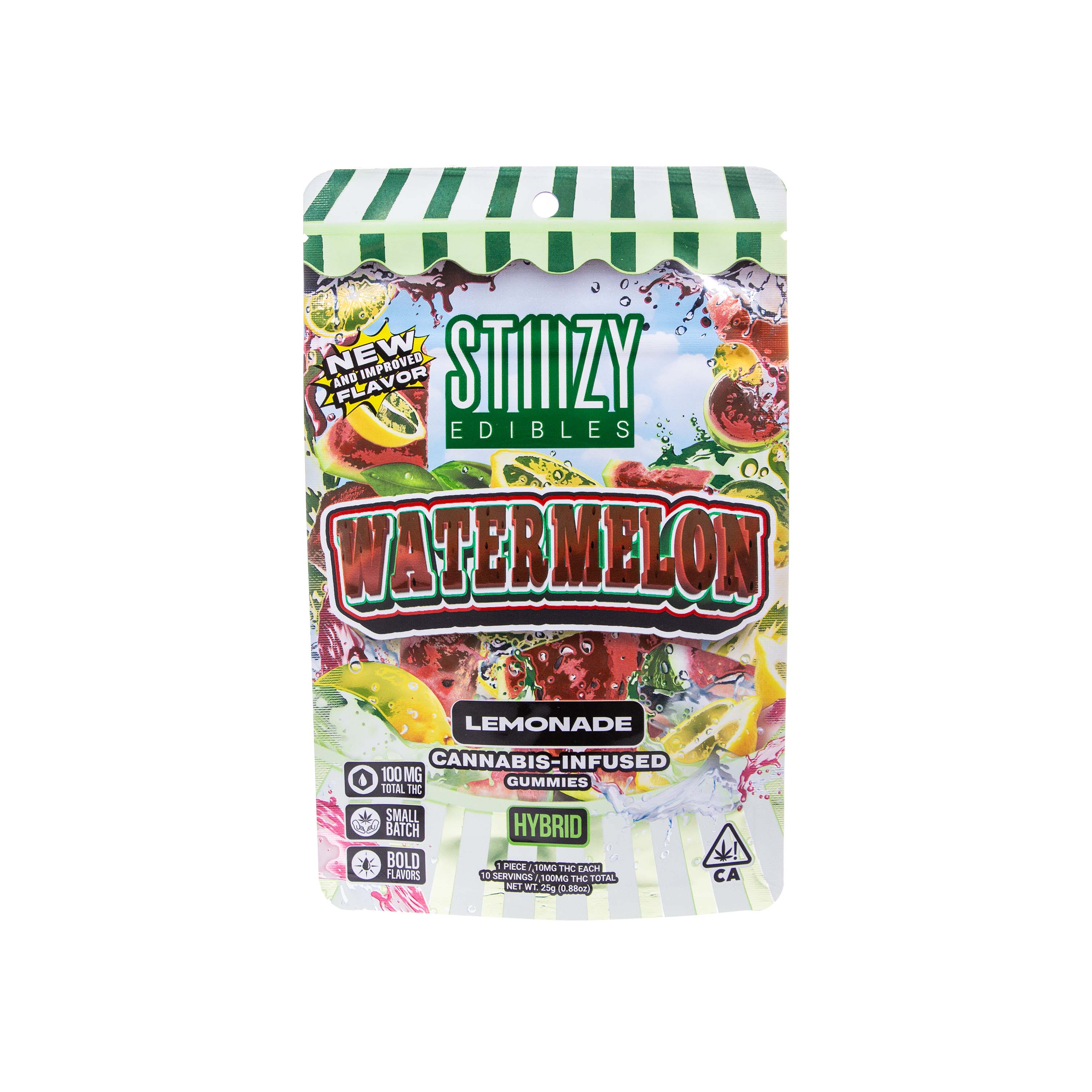 Photograph of product: Watermelon Lemonade Gummies (100mg TH-oui)