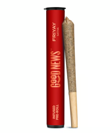 Photograph of product: Good News | Infused Preroll | Friyay Watermelon