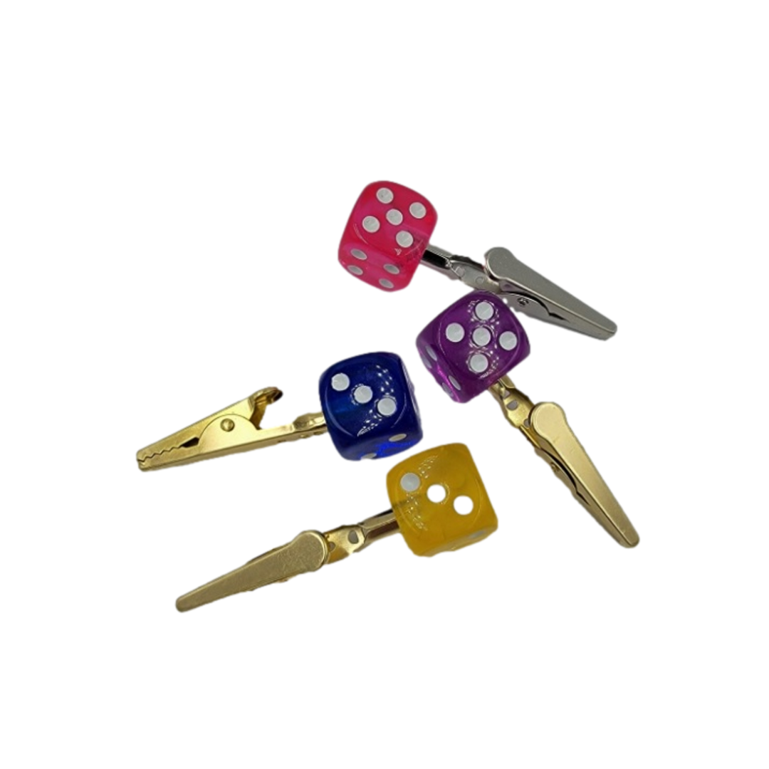Photograph of product: LuvBuds | Rolling Dice Roach Clip