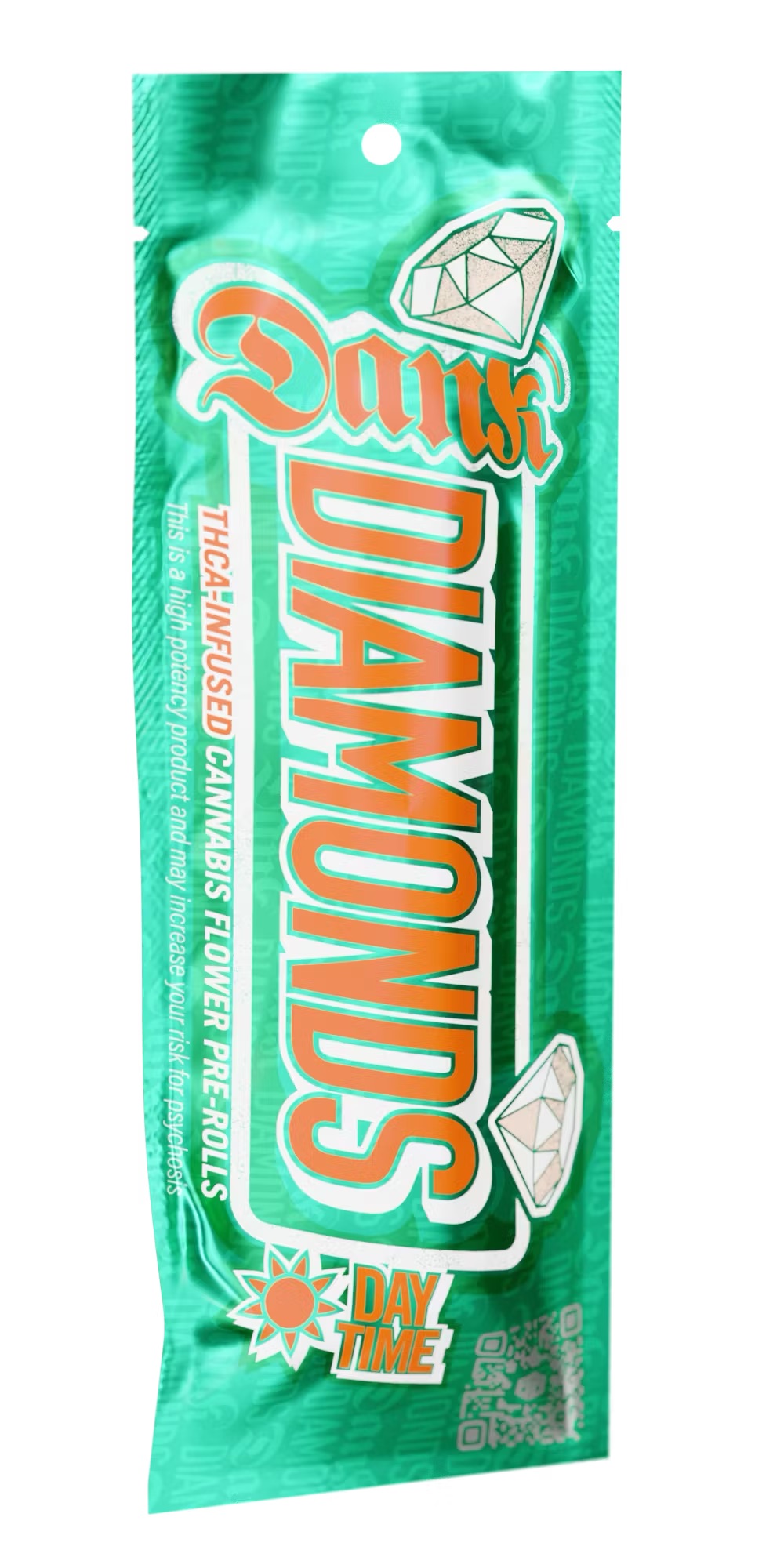Photograph of Product: Elyon Dank Diamonds 1.5g Infused Pre Roll - Princess Cut
