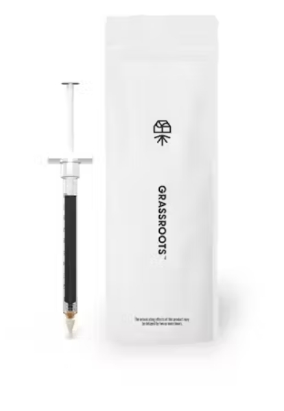 Photograph of product: Grassroots RSO Syringe 1g- Oui'd Titan Express