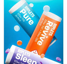Photograph of product: Riplets Sleep 2:1 tablets 100MG