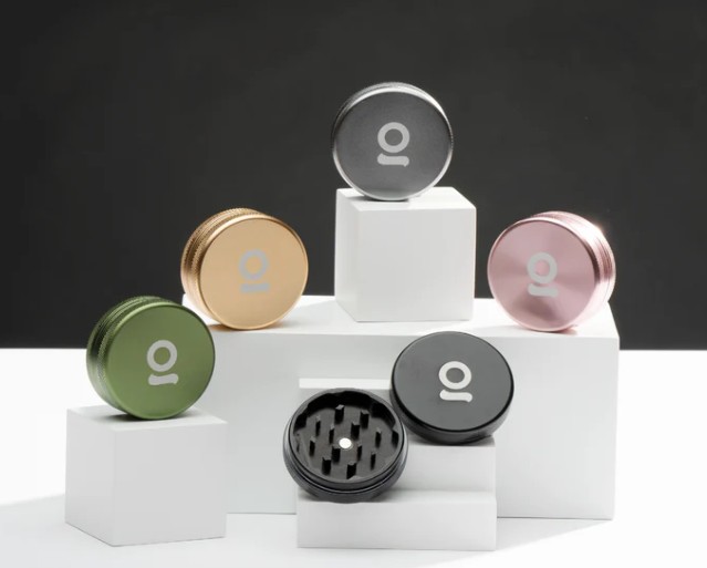 Photograph of product: Mini 2-Piece Grinder 50mm | Gun Metal Grey