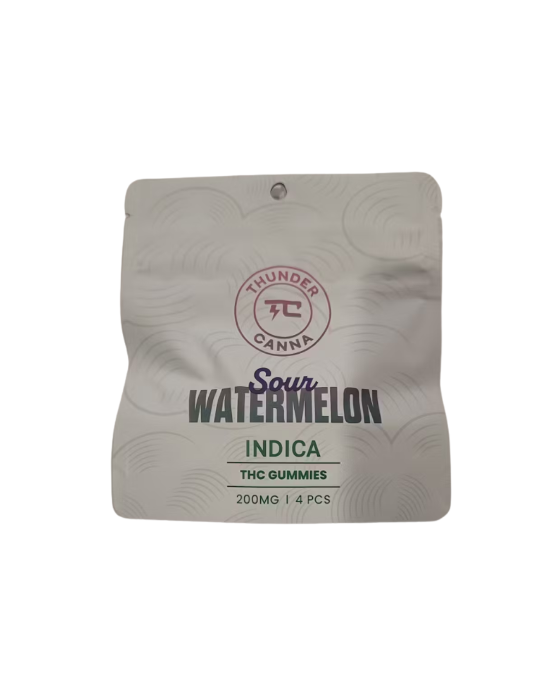 Photograph of product: Thunder Canna | Sour Watermelon | 200mg | 4ct