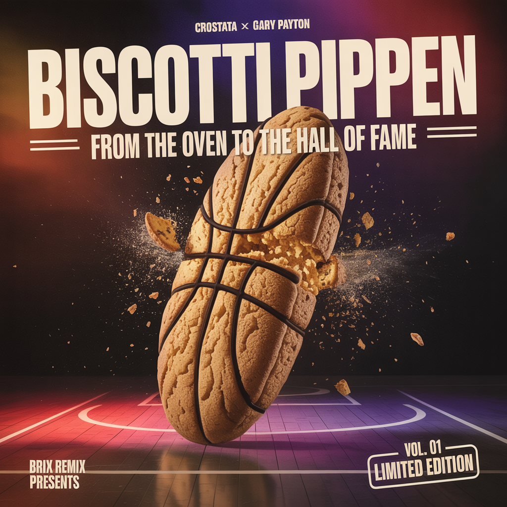 Photograph of product: Brix Oui'd Biscotti Pippen 1g Pre Roll (H) 00335