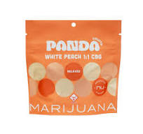 Photograph of product: Panda | Gummies | White Peach 1:1 100mg